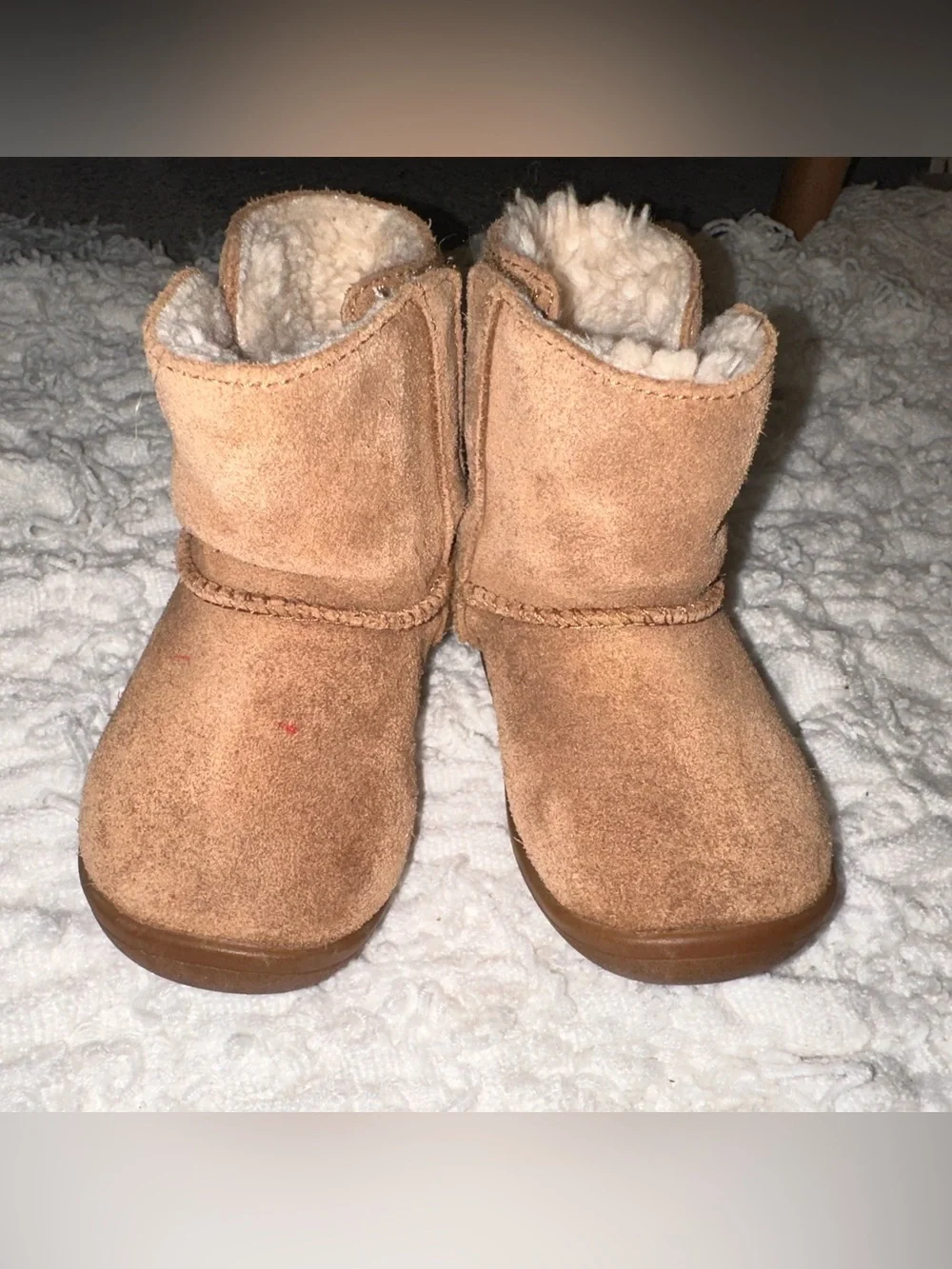 UGG Kids Chestnut Brown Suede Boot